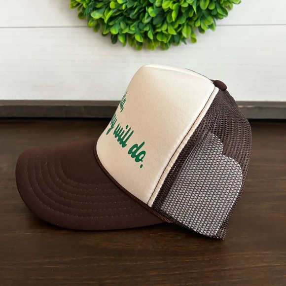 DEAR SANTA a cowboy will do 
Otto trucker hat NWT - Picture 2 of 8